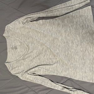 Wool X long sleeve tee (grey L)